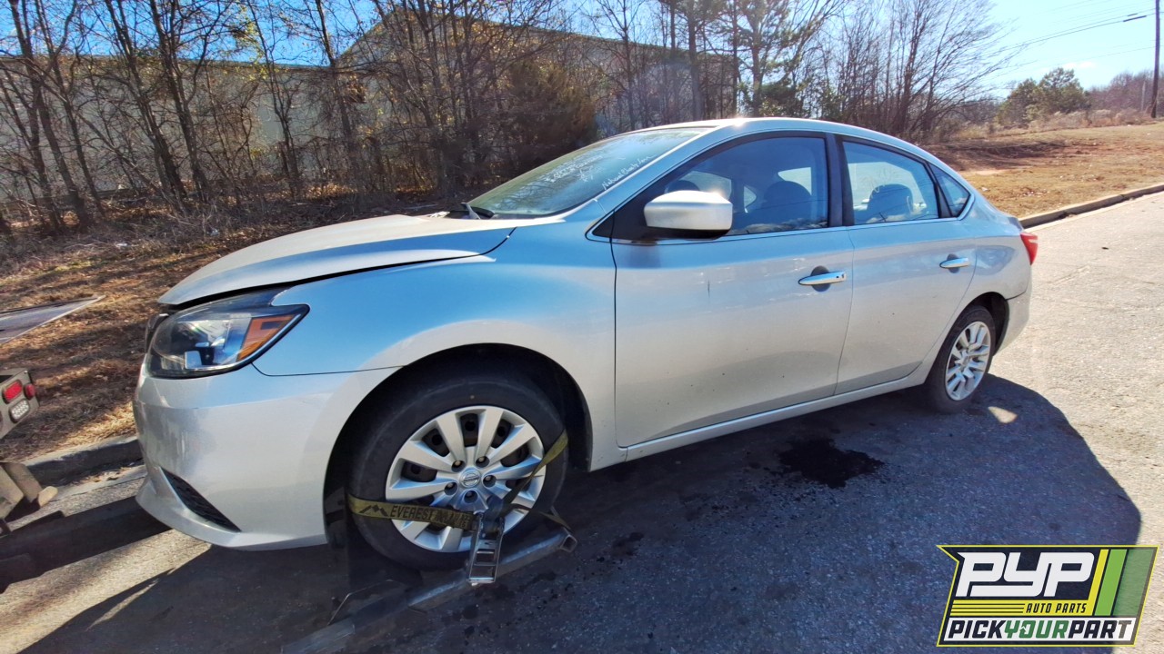2017 NISSAN SENTRA partes disponibles