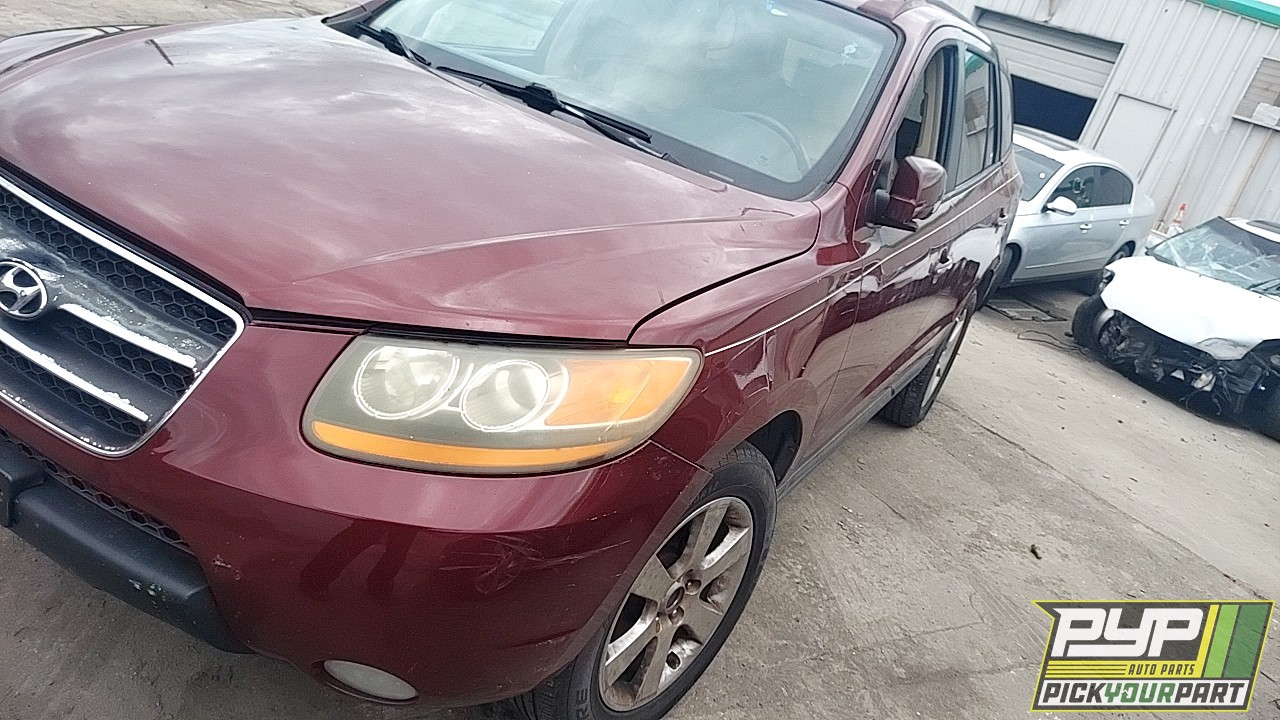 2007 HYUNDAI SANTA FE partes disponibles