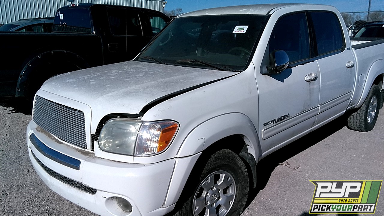 2005 TOYOTA TUNDRA available for parts