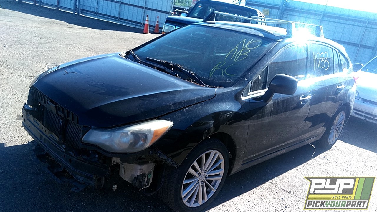 2012 SUBARU IMPREZA available for parts