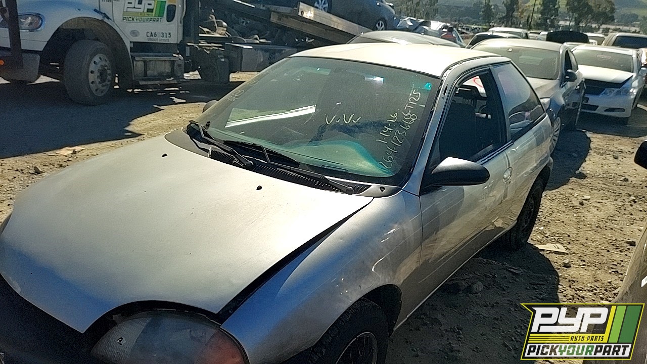 2000 CHEVROLET METRO partes disponibles