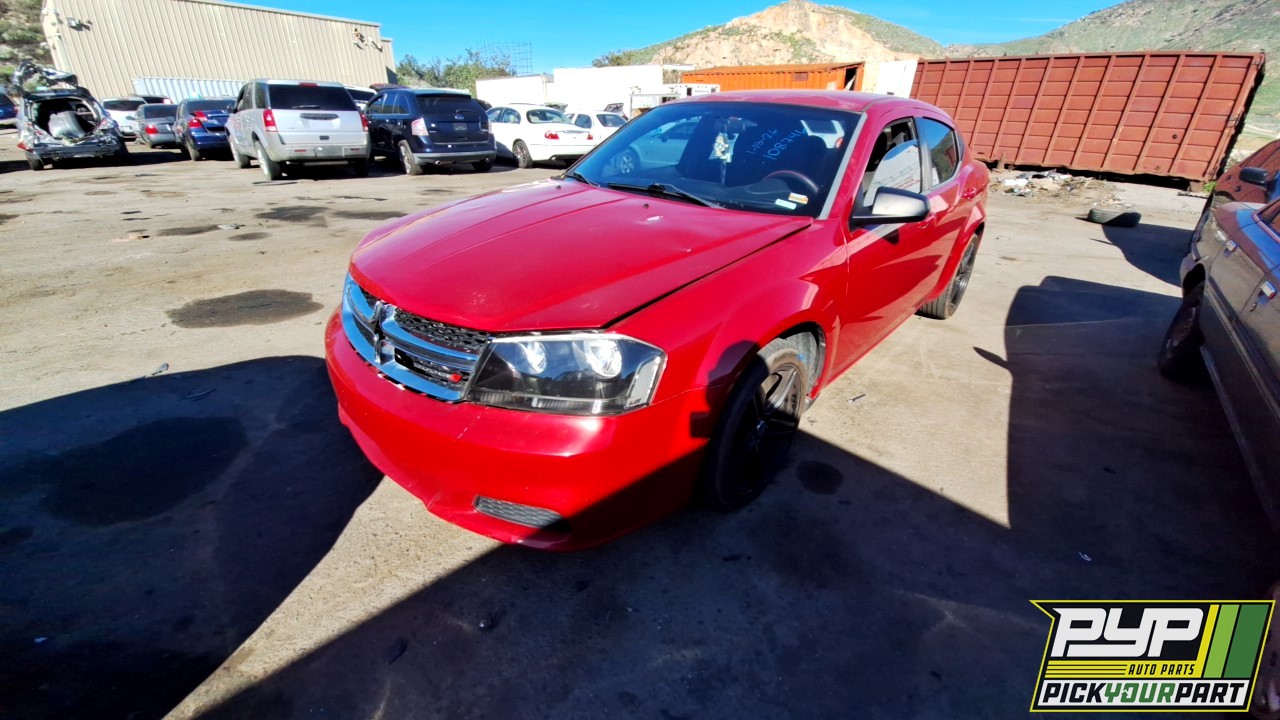 2013 DODGE AVENGER partes disponibles