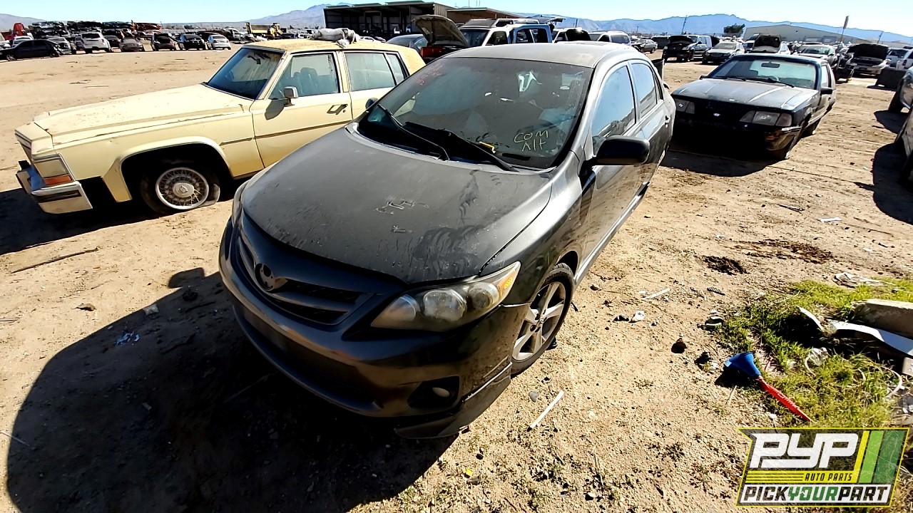 2011 TOYOTA COROLLA partes disponibles