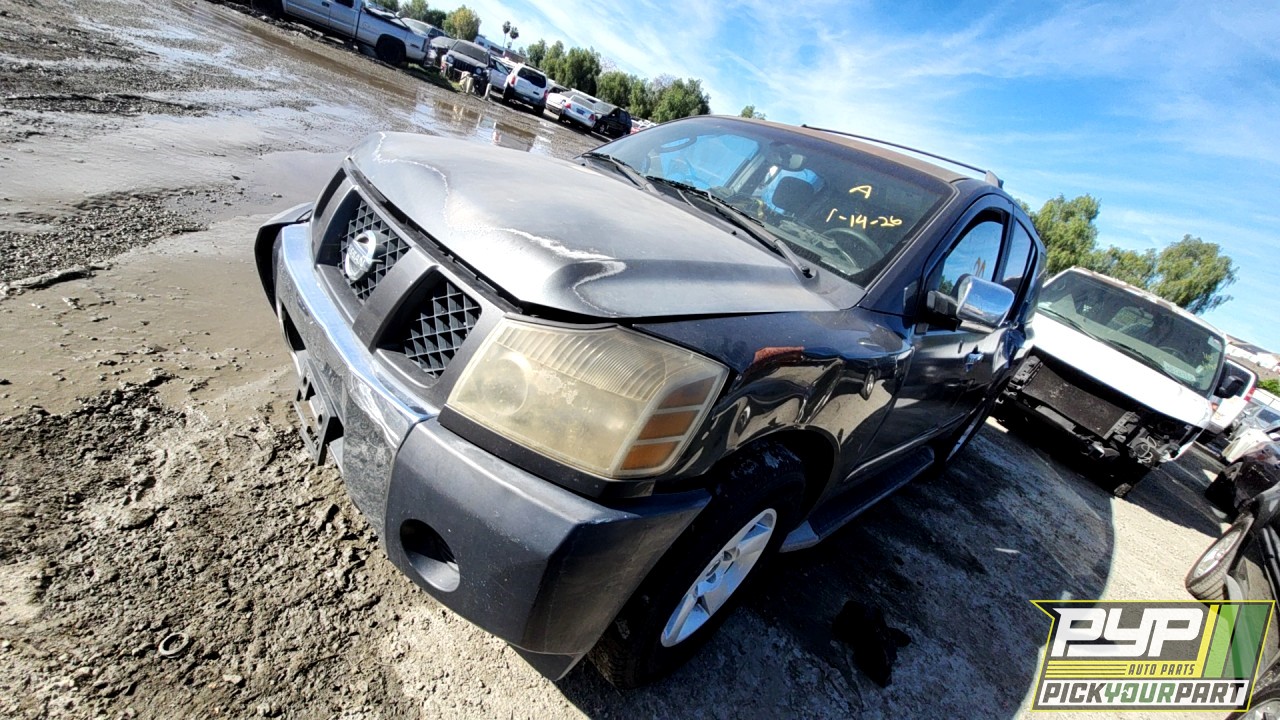 2004 NISSAN PATHFINDER ARMADA partes disponibles