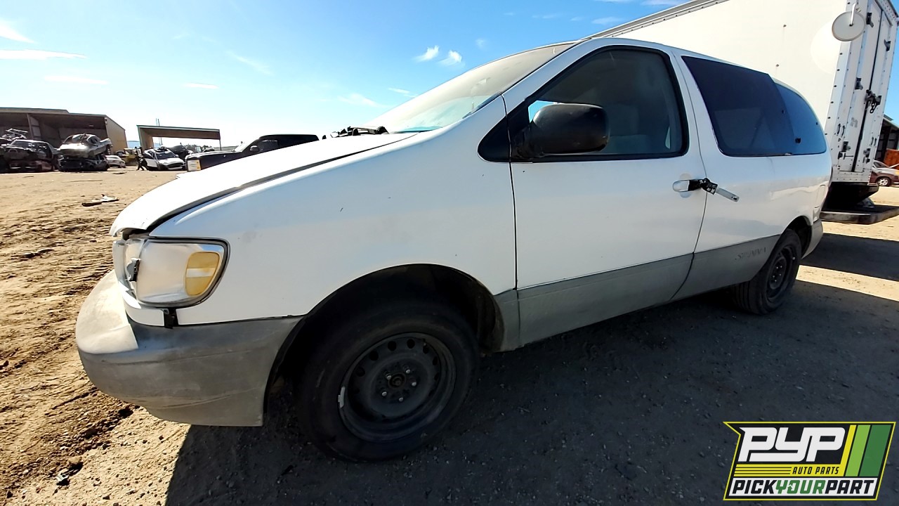 2000 TOYOTA SIENNA available for parts