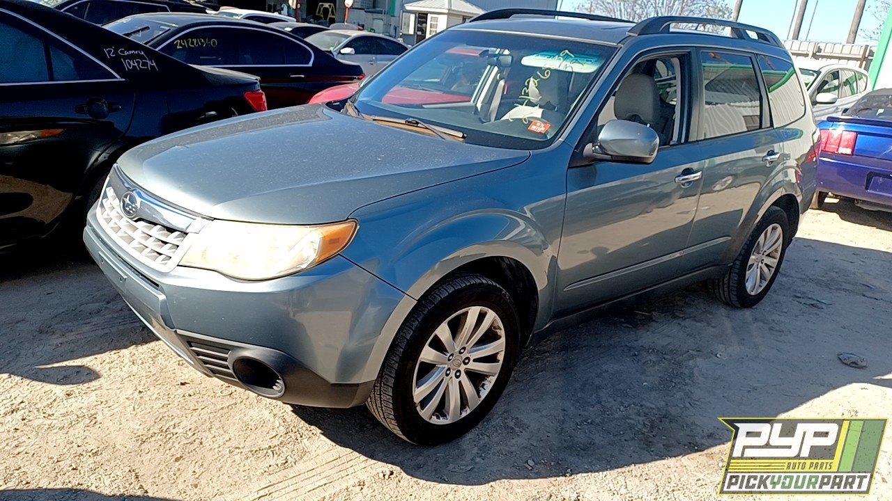 2012 SUBARU FORESTER partes disponibles