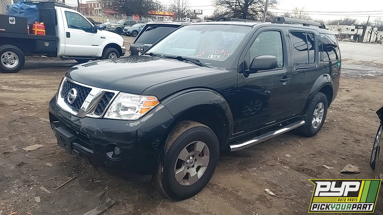 2011 NISSAN PATHFINDER partes disponibles