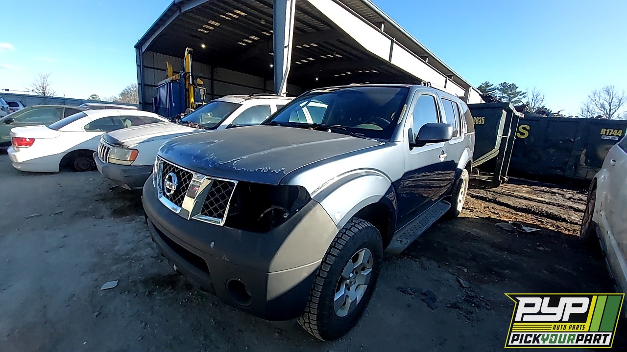 2005 NISSAN PATHFINDER available for parts