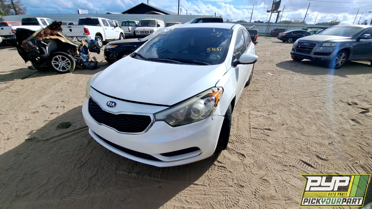 2014 KIA FORTE available for parts