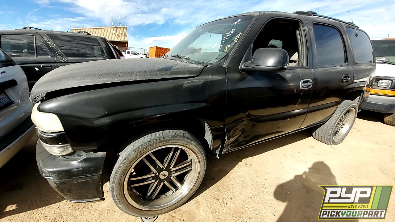 2001 CHEVROLET TAHOE partes disponibles