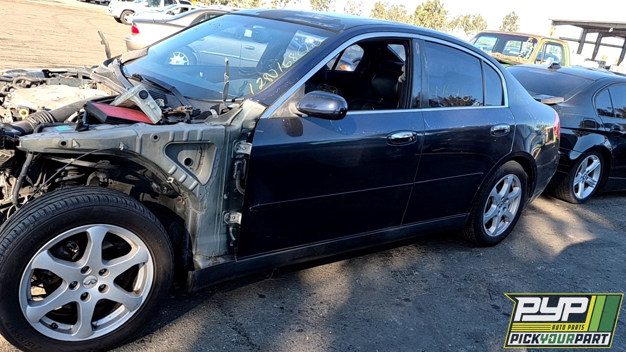 2004 INFINITI G35 partes disponibles