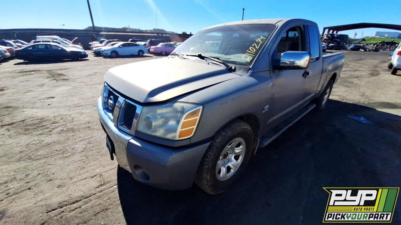 2004 NISSAN TITAN partes disponibles