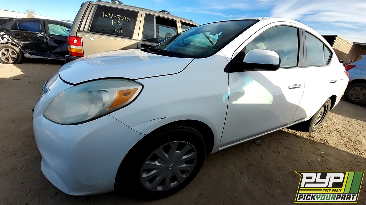 2013 NISSAN VERSA available for parts