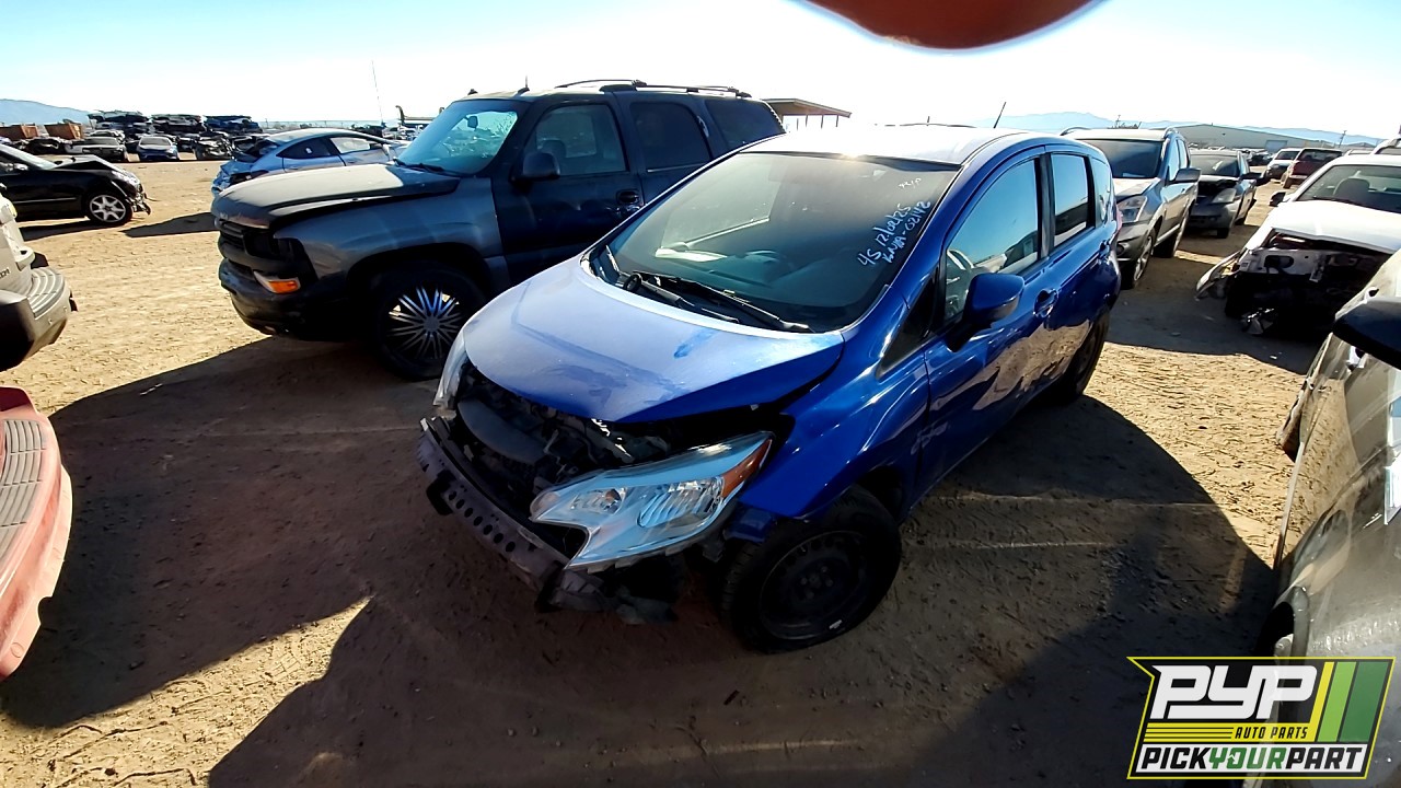 2016 NISSAN VERSA NOTE partes disponibles