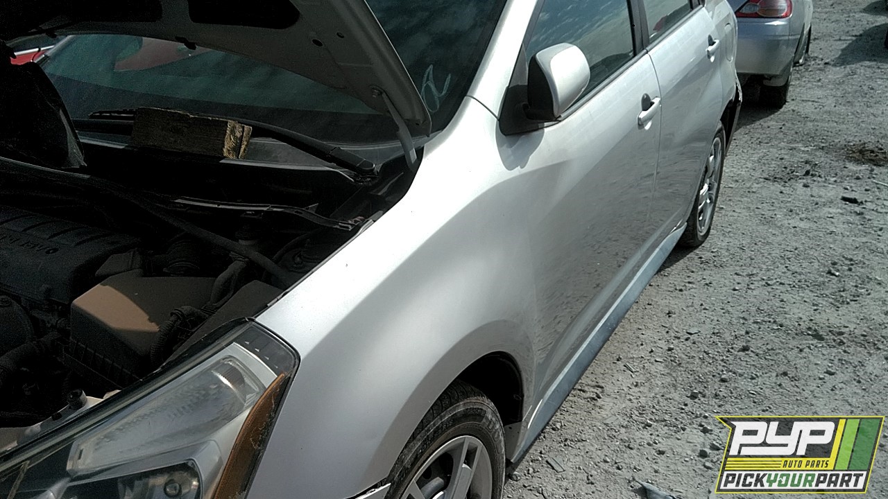 2009 PONTIAC VIBE partes disponibles