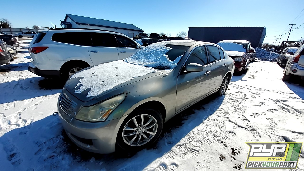 2008 INFINITI G35 partes disponibles