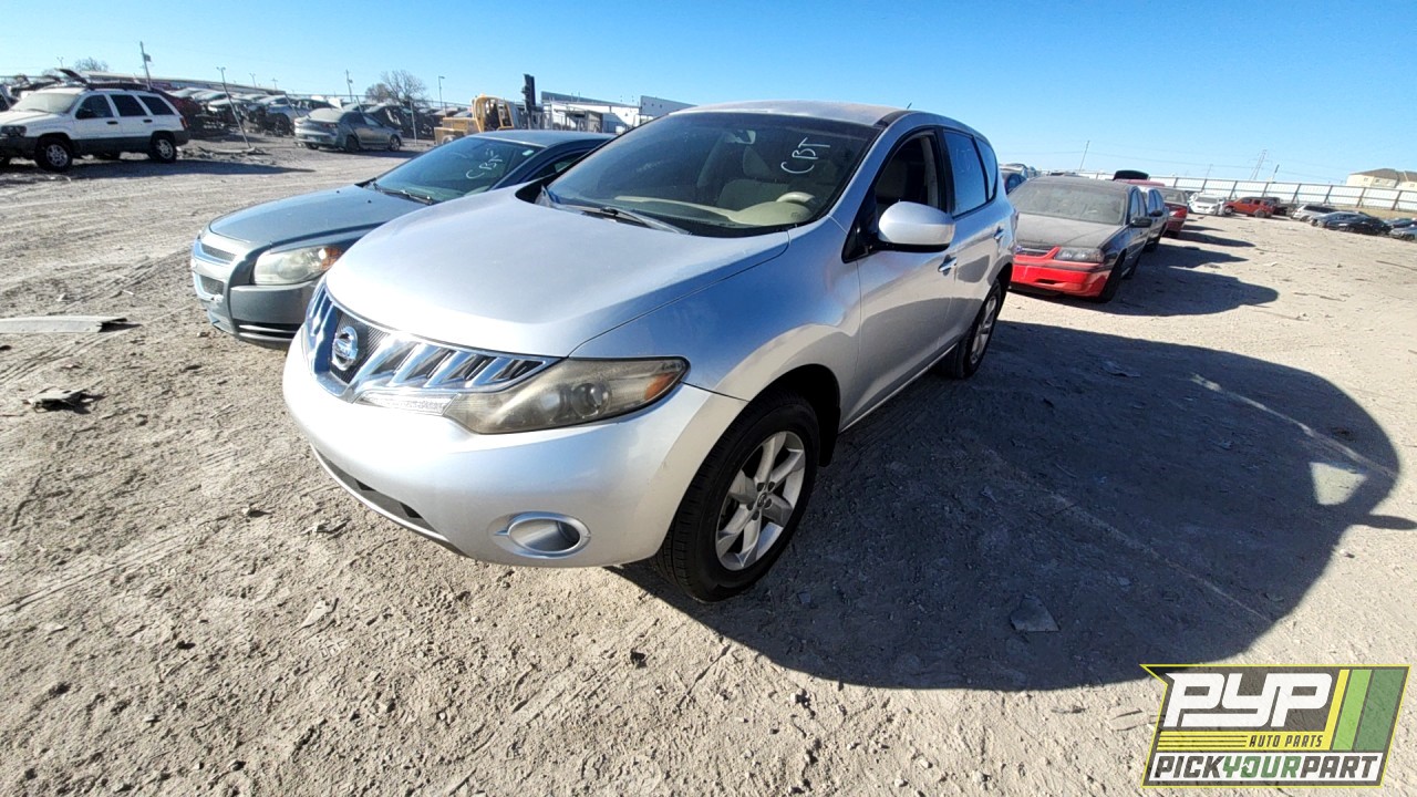 2009 NISSAN MURANO partes disponibles