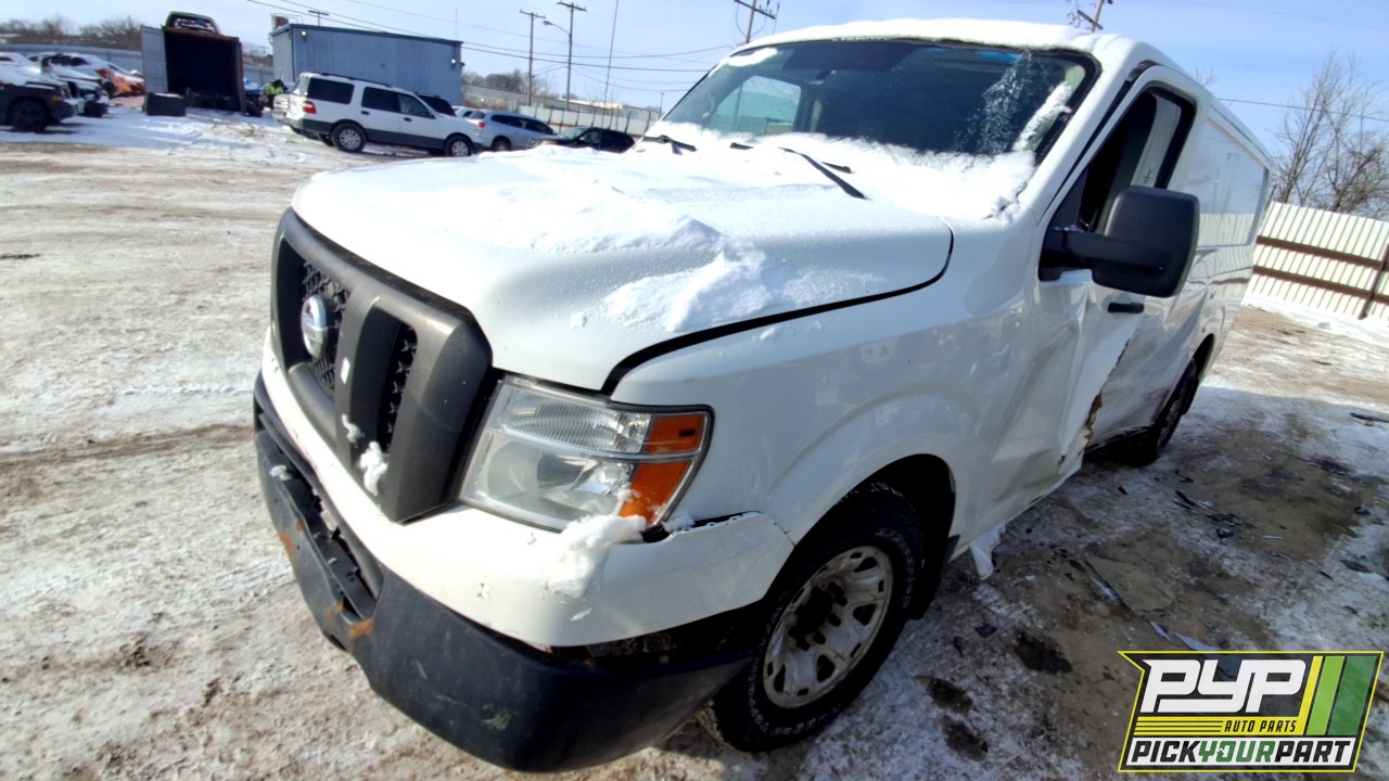 2016 NISSAN NV2500 partes disponibles