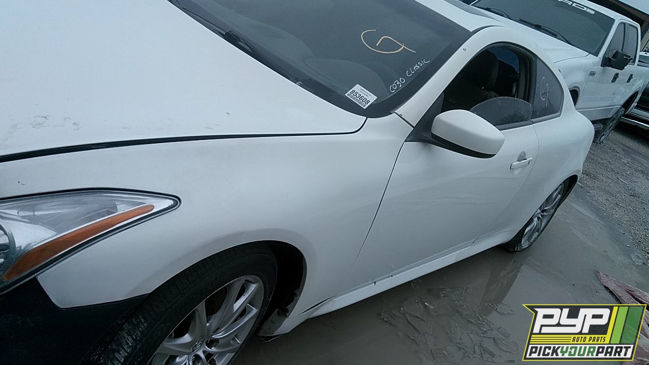 2009 INFINITI G37 available for parts