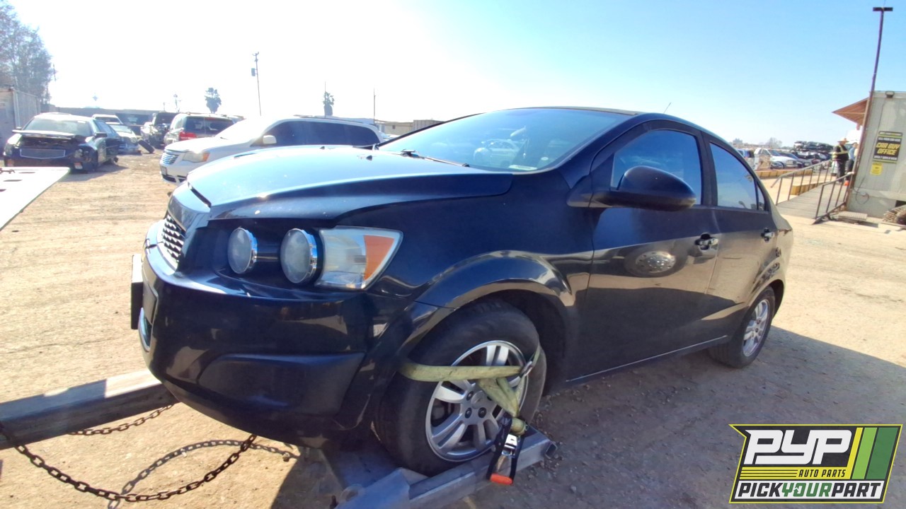 2012 CHEVROLET SONIC available for parts