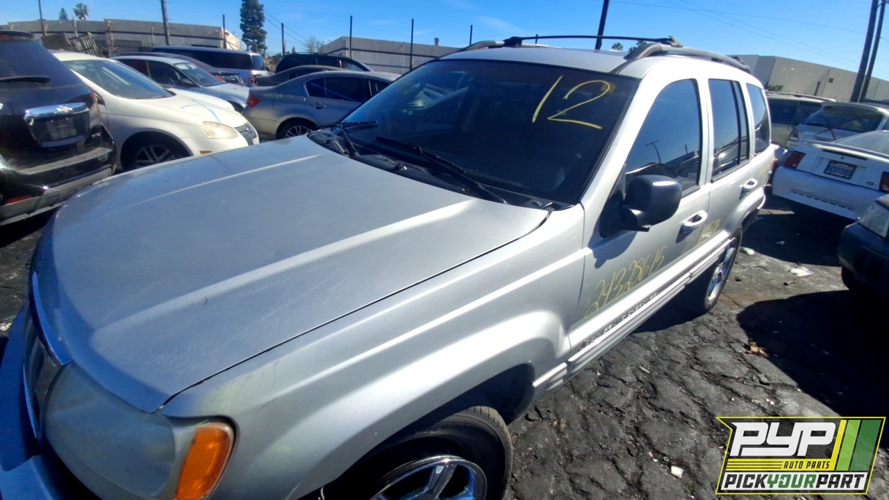 2004 JEEP GRAND CHEROKEE available for parts
