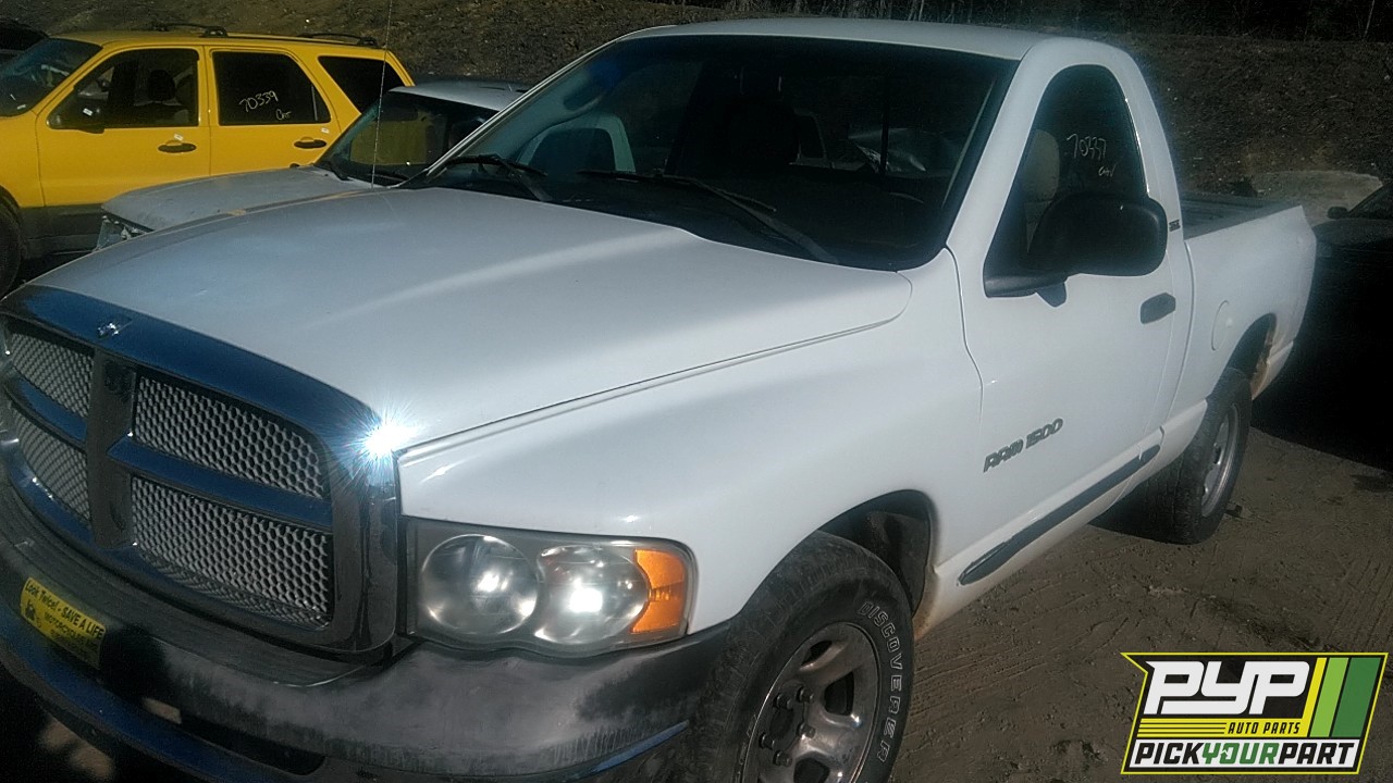 2002 DODGE RAM 1500 partes disponibles