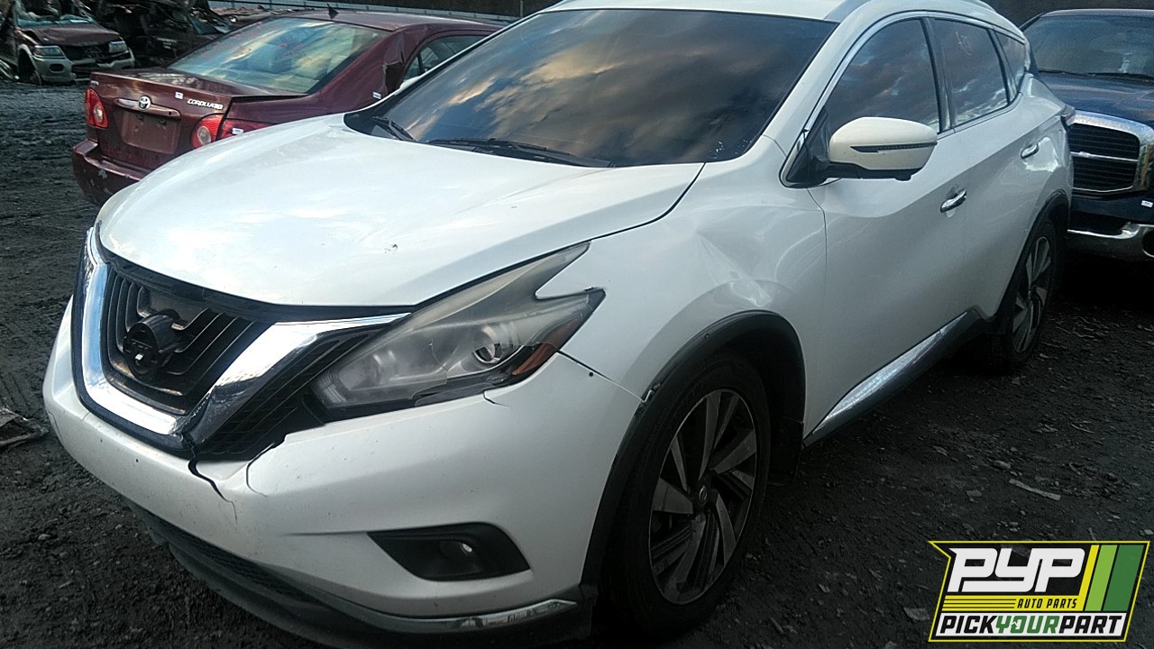 2016 NISSAN MURANO available for parts
