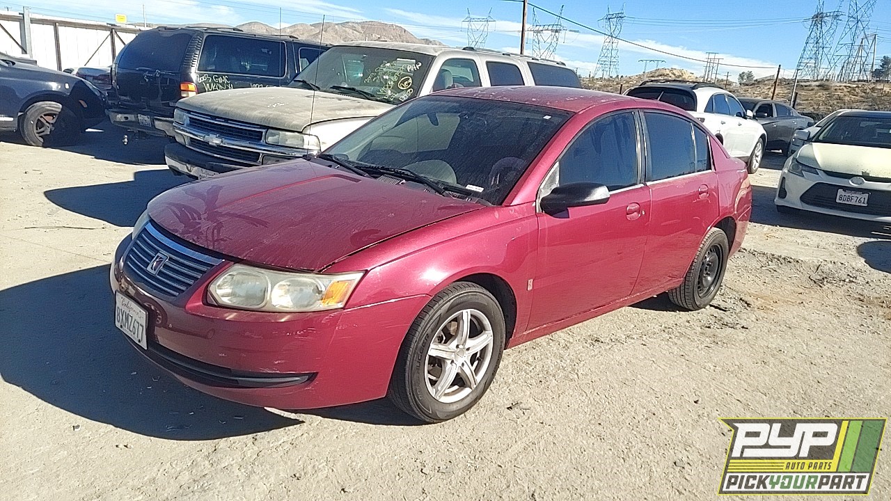 2007 SATURN ION available for parts