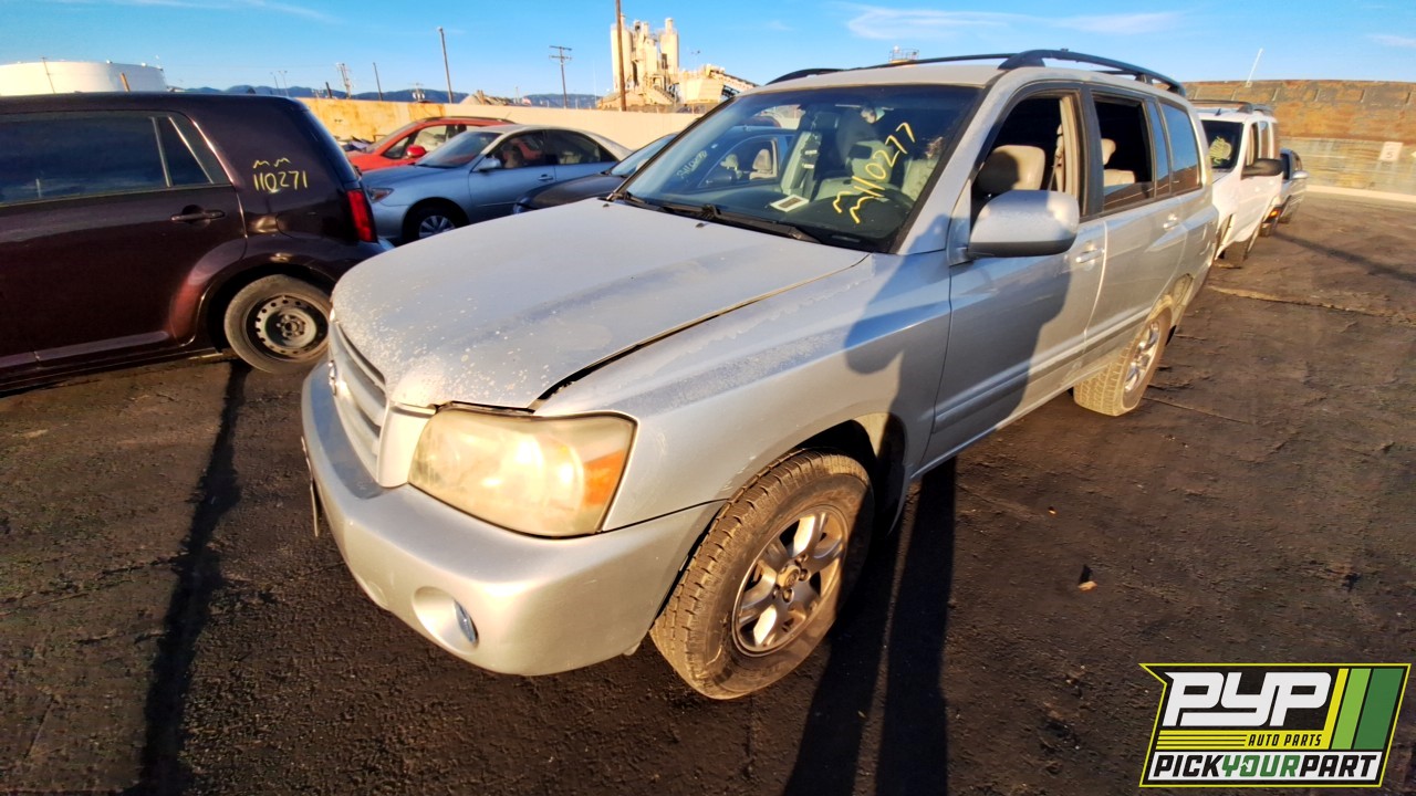 2005 TOYOTA HIGHLANDER available for parts