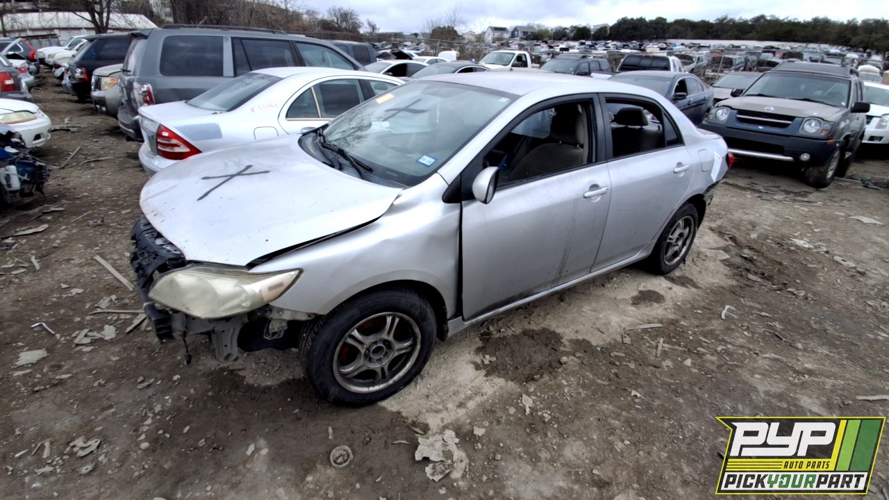 2011 TOYOTA COROLLA partes disponibles