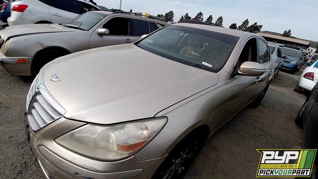 2009 HYUNDAI GENESIS partes disponibles