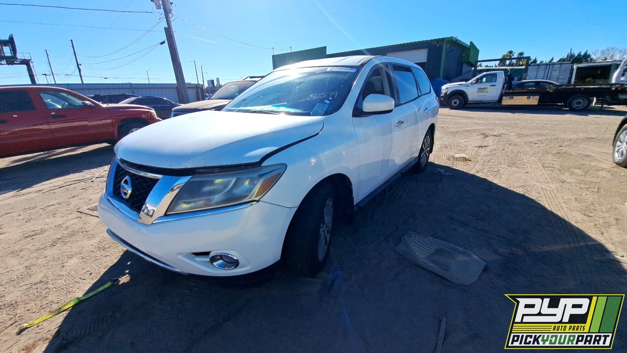 2014 NISSAN PATHFINDER partes disponibles