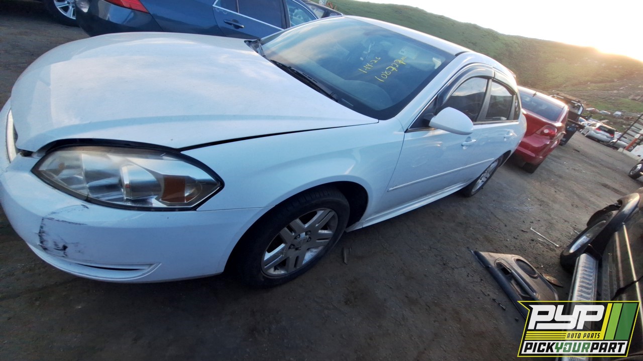 2012 CHEVROLET IMPALA available for parts