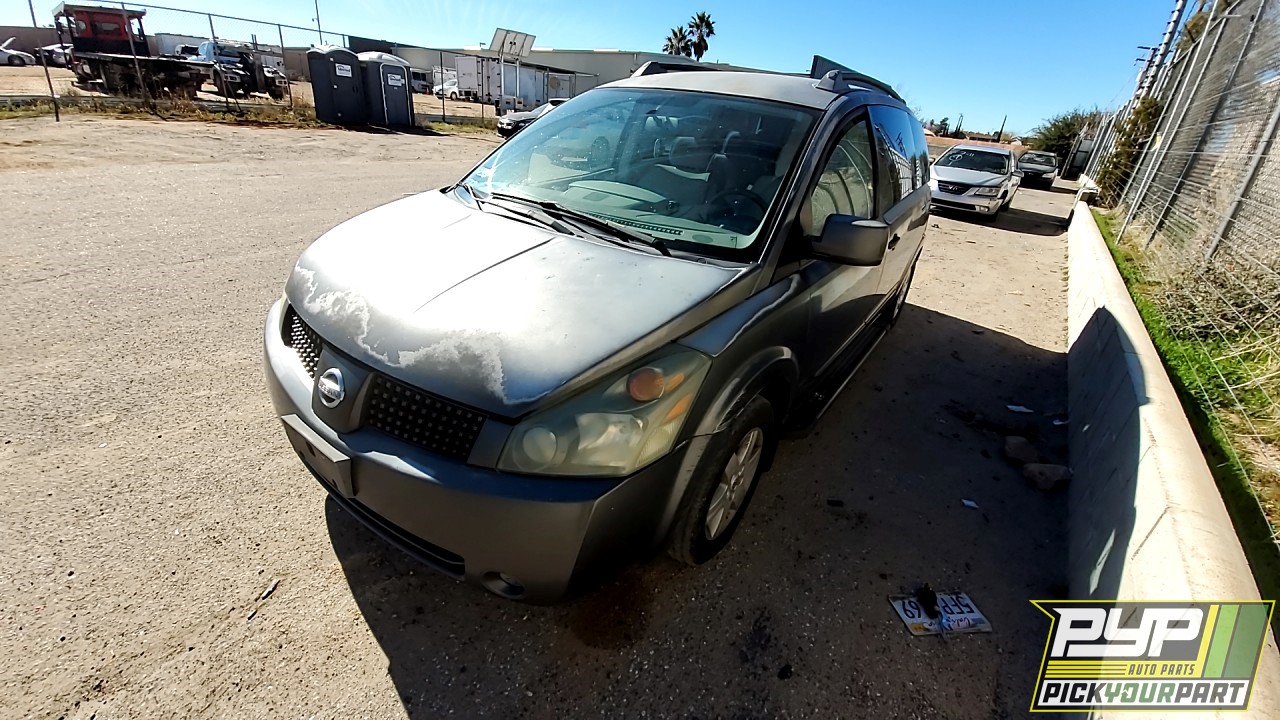 2004 NISSAN QUEST available for parts