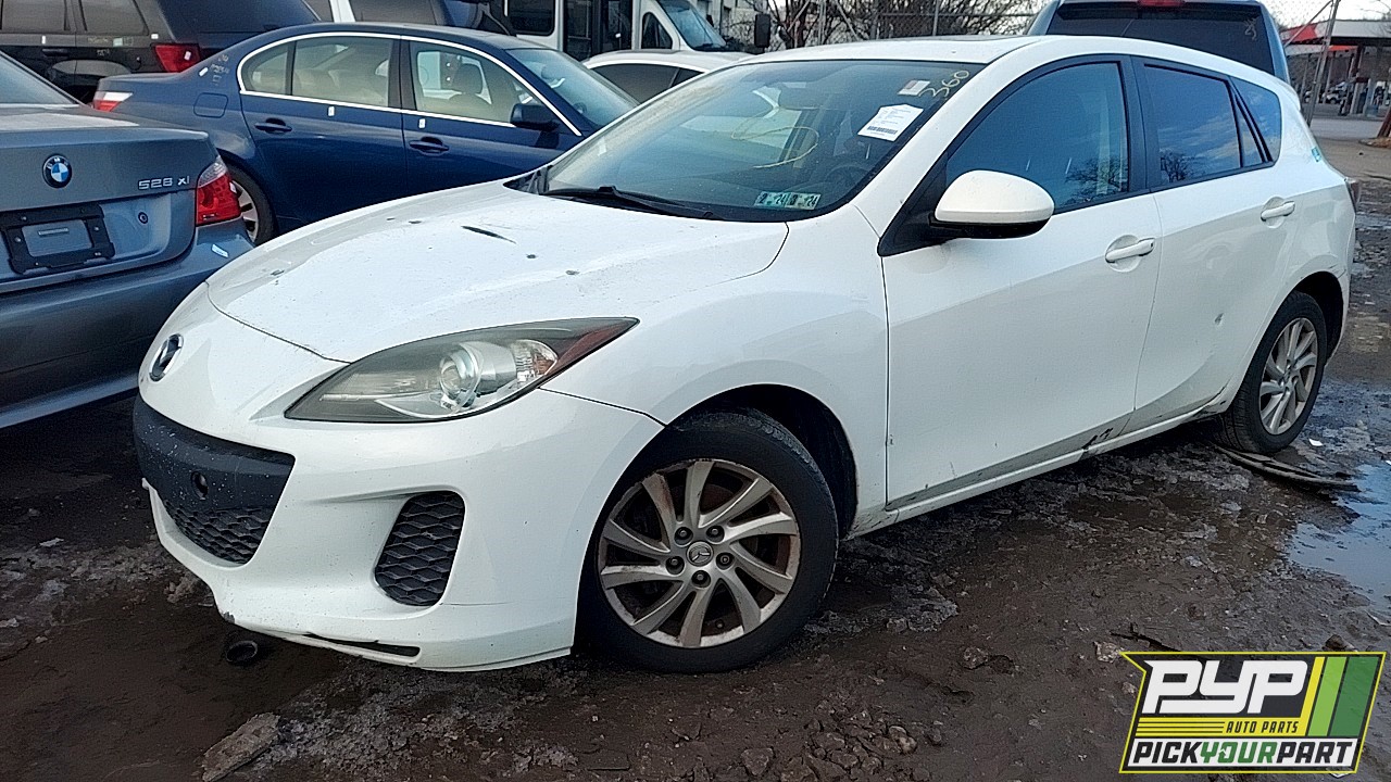 2012 MAZDA 3 partes disponibles