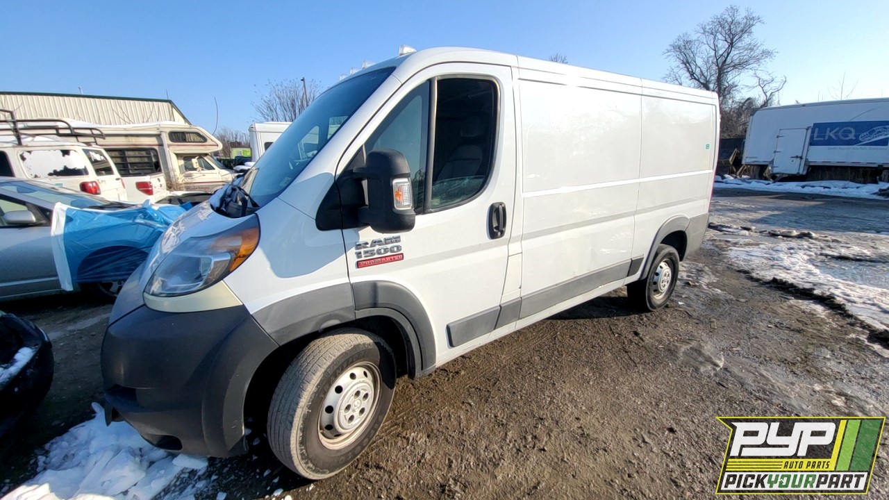 2016 RAM PROMASTER 1500 partes disponibles