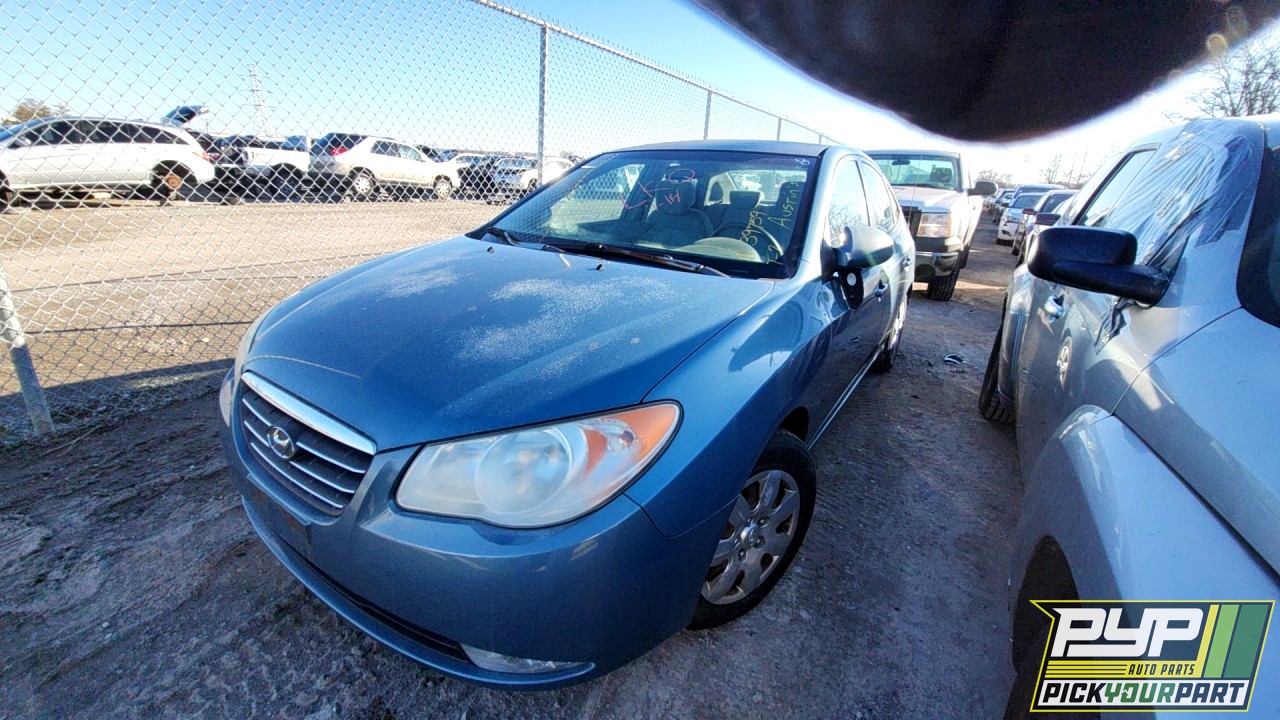 2007 HYUNDAI ELANTRA partes disponibles