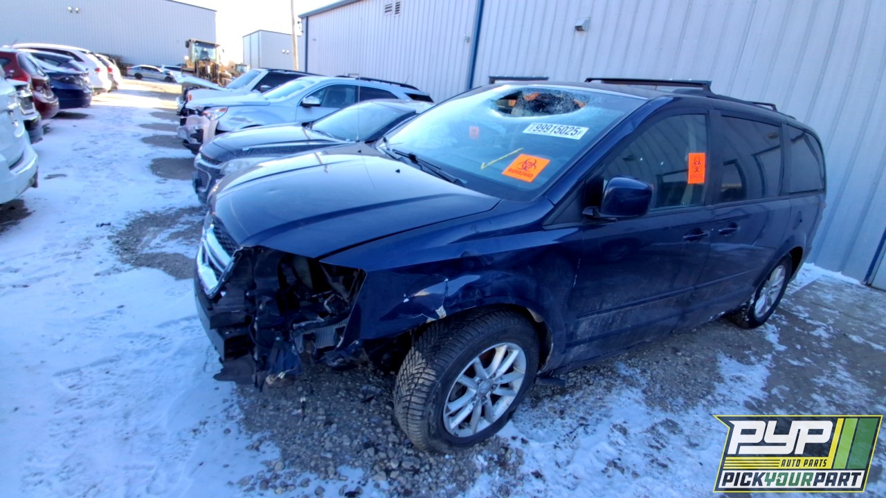 2016 DODGE GRAND CARAVAN available for parts