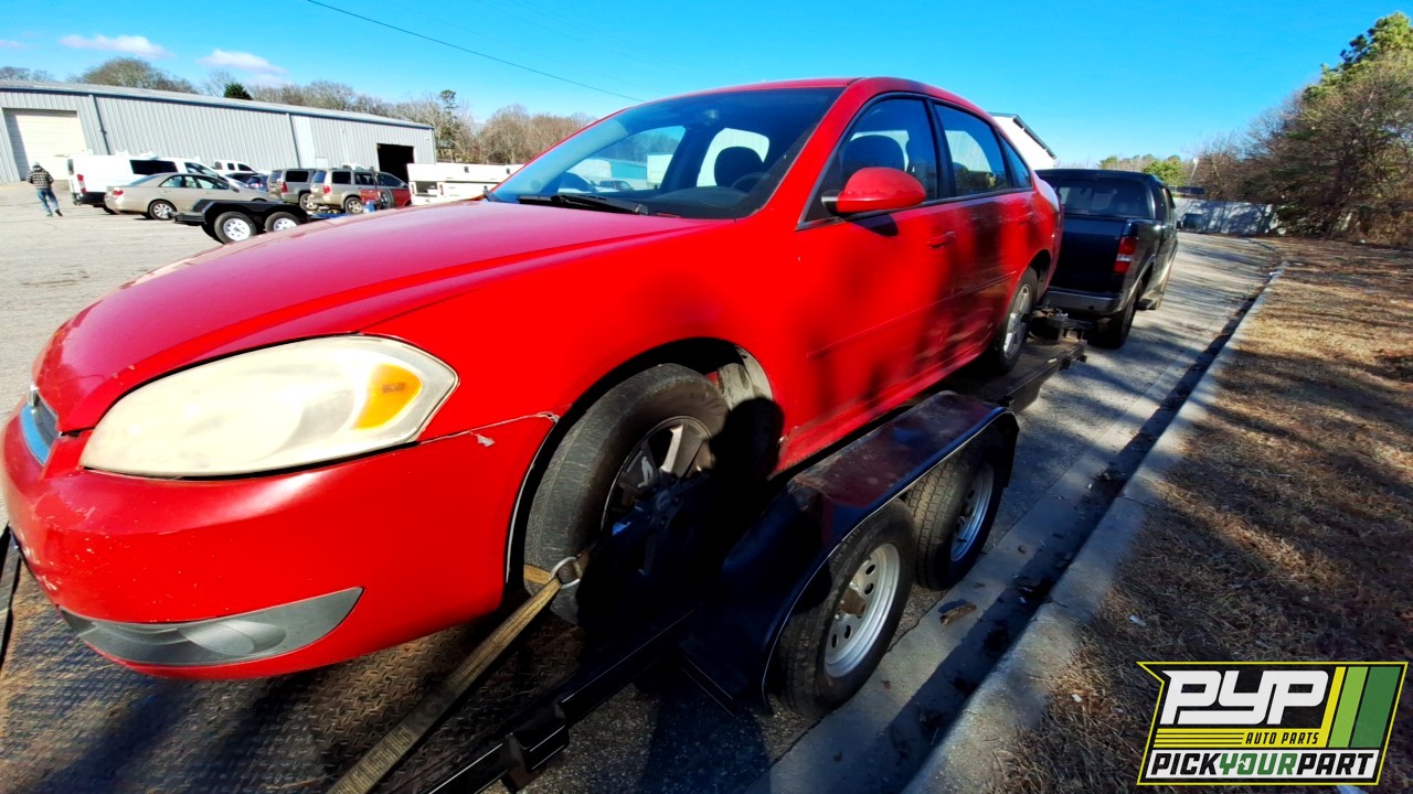 2010 CHEVROLET IMPALA partes disponibles