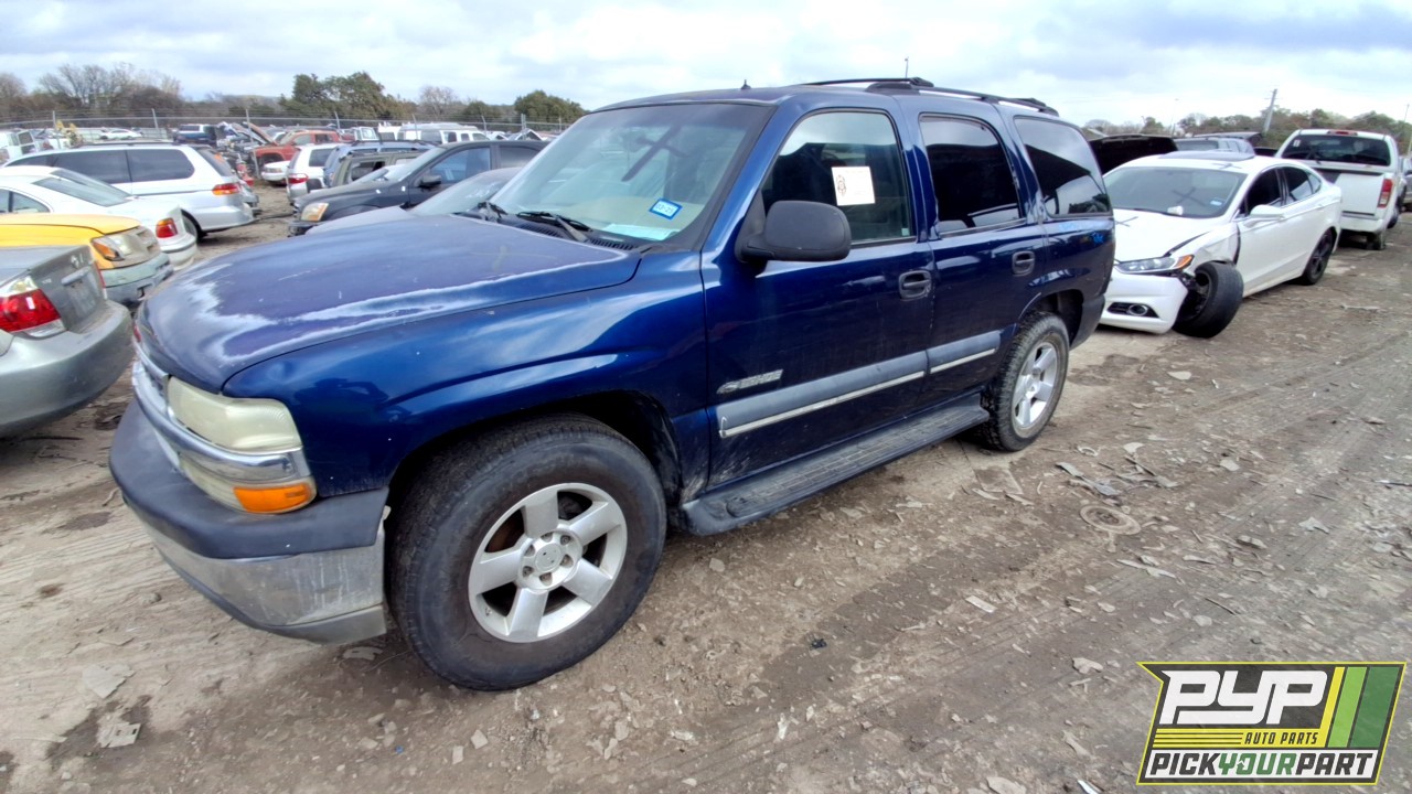 2002 CHEVROLET TAHOE partes disponibles
