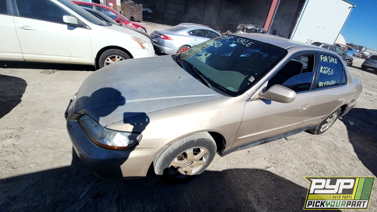 2002 HONDA ACCORD partes disponibles