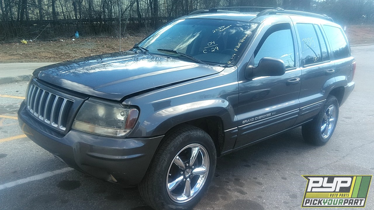 2004 JEEP GRAND CHEROKEE partes disponibles