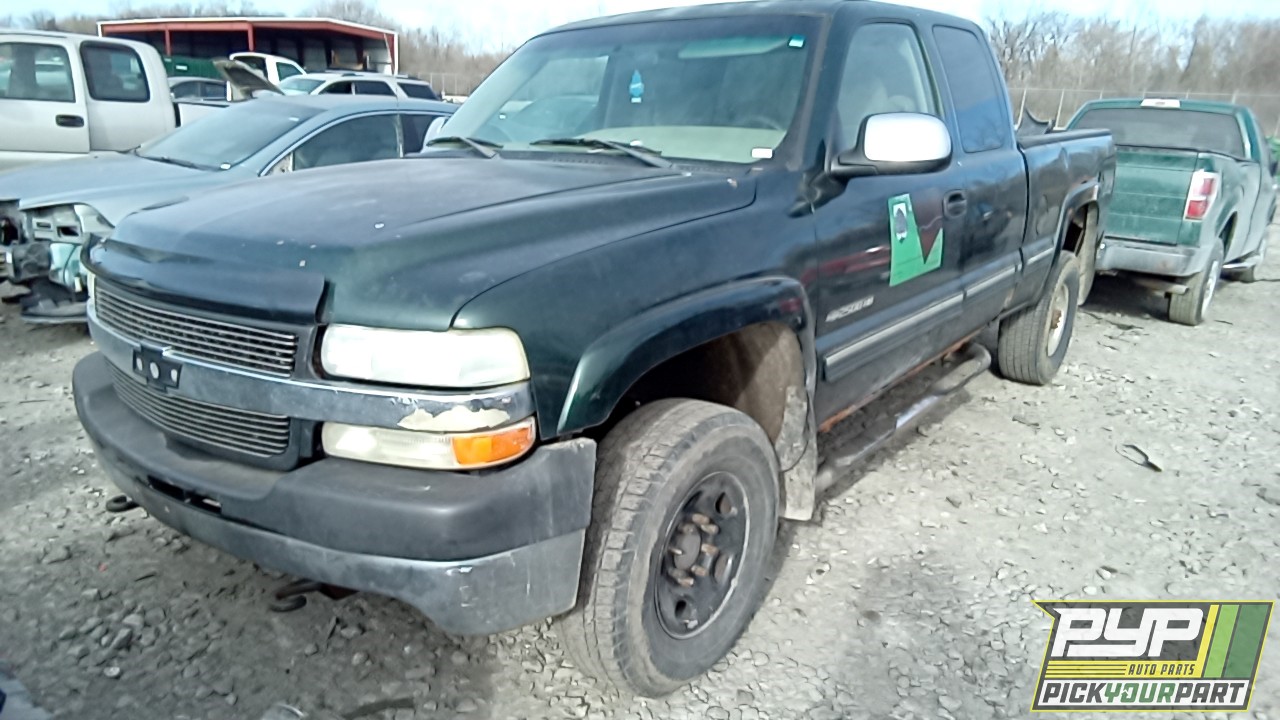 2002 CHEVROLET SILVERADO 2500 HD partes disponibles