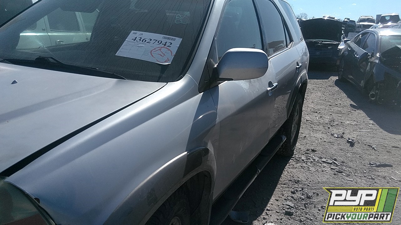 2001 ACURA MDX partes disponibles