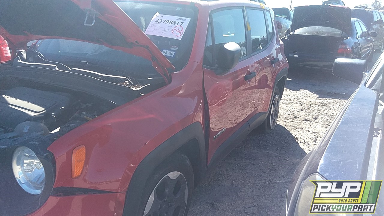 2018 JEEP RENEGADE partes disponibles
