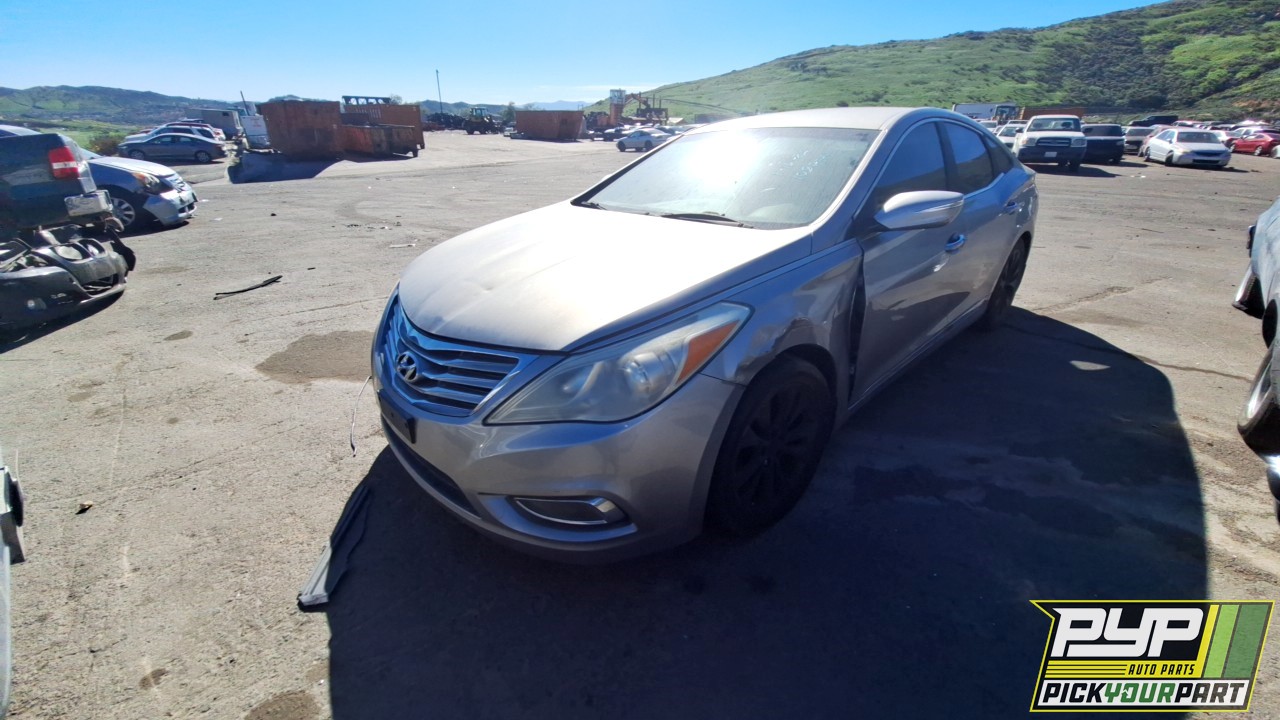2013 HYUNDAI AZERA partes disponibles