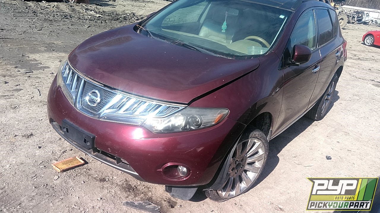 2009 NISSAN MURANO available for parts
