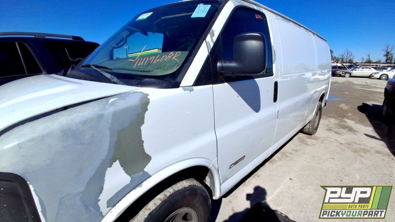 2005 CHEVROLET EXPRESS 2500 partes disponibles