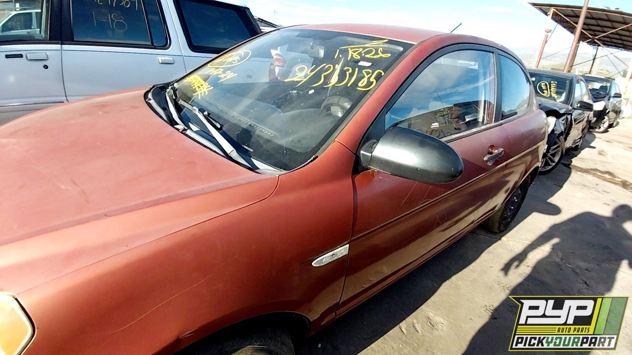 2008 HYUNDAI ACCENT partes disponibles