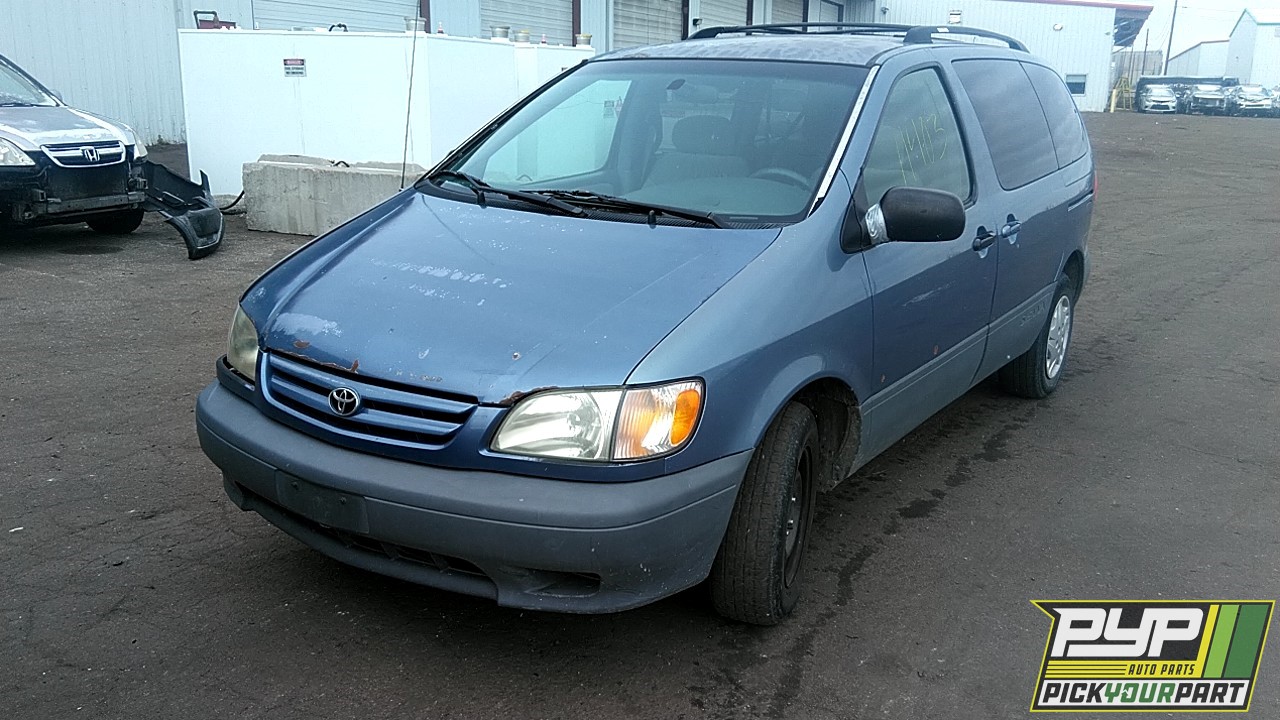 2002 TOYOTA SIENNA available for parts